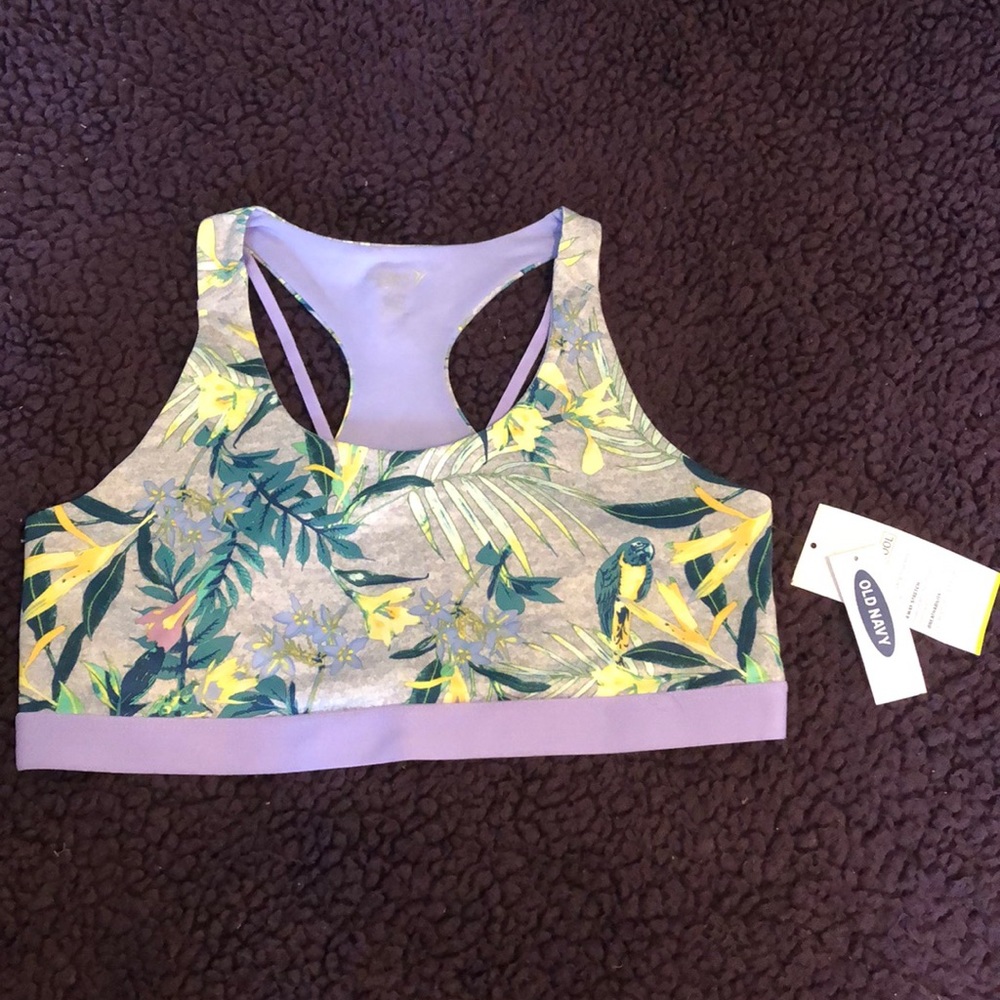 Old navy girls sports bra